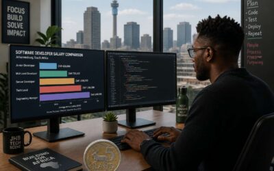 Software developer salary per month in South Africa: current market rates.